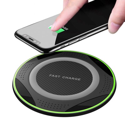 10W Fast Wireless Charger for Samsung Galaxy S10 S9 / S9 + S8 USB Qi Charging Pad for iPhone 11 Pro X XS Max cell phones