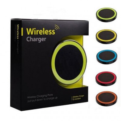 Hot Sell Mini Q5 Wireless Charging Pad Qi Wireless Charger Plate Wireless Charger For iPhone 11 8 X XR Xs Max For Samsung Galaxy