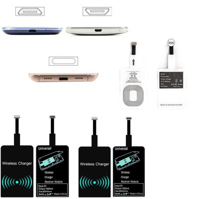 Wireless Micro Charger Receiver For Android All Mobile Phone Wireless Adapter For Samsung